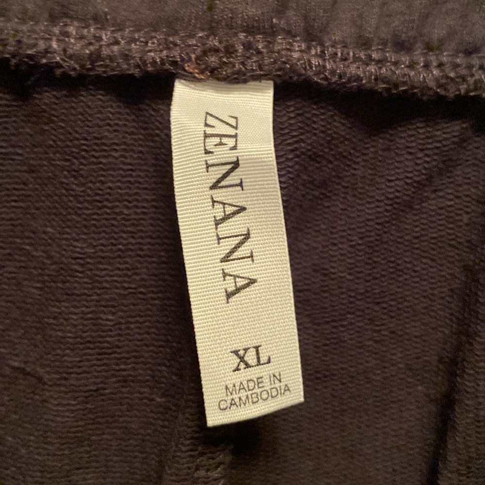 NWOT Zenana 2 Piece Black Lounge Set…size XL - Picture 8 of 8